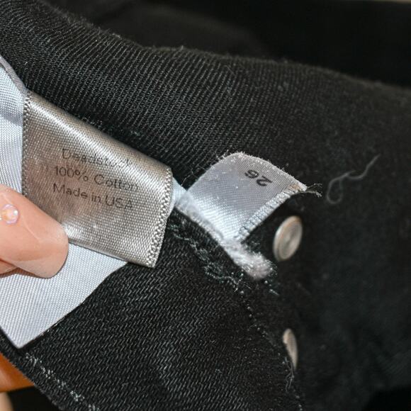 Reformation Black High Rise Jeans - Picture 8 of 10